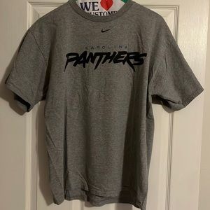 Carolina Panthers center swoosh Nike shirt